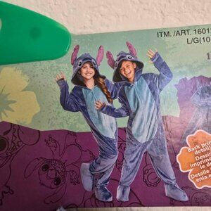 Disguise Disney Stitch Child Halloween Costume Blue Size Large 10/12